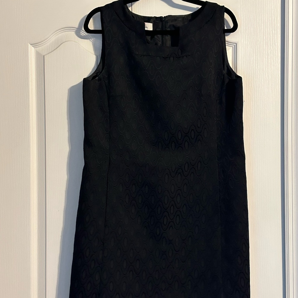 Sam & Libby Black Textured Mini Dress
